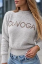 Sweter damski OLAVOGA VILA 2026 beż - mawershop