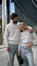 Sweter męski OLAVOGA VILA MEN 2026 beż - mawershop