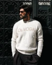 Sweter męski OLAVOGA VILA MEN 2026 beż - mawershop