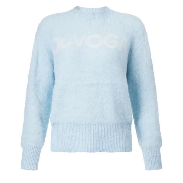 Sweter damski OLAVOGA VILA 2026 błękit - mawershop