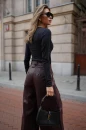 Spodnie damskie OLAVOGA STEP 2026 burgund - mawershop