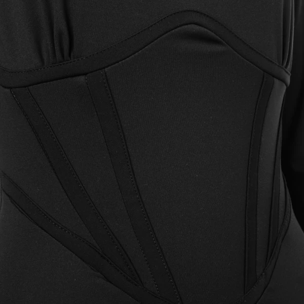 Sukienka OLAVOGA DRAW 2026 czarna - mawershop