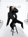 Kurtka damska OLAVOGA PUFFA 2026 czarna - maWer Fashion