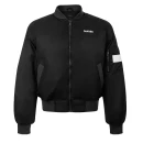 Bomberka kurtka męska WOOLY MEN 2026 czarna - mawershop