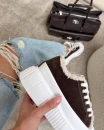 Buty damskie sneakersy OLAVOGA LULL 2026 brązowe