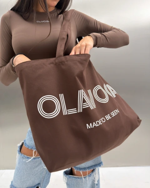 Torba damska OLAVOGA CUTO 2026 brąz - mawershop