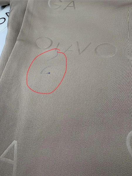 OUTLET Spodnie damskie OLAVOGA LUXE LOUNGE 2026 beż - produkt ze skazą