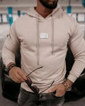 Bluza męska OLAVOGA ROGER beż - maWer Fashion