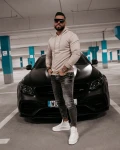 Bluza męska OLAVOGA ROGER beż - maWer Fashion