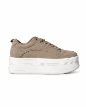 Buty damskie sneakersy OLAVOGA KASATO 2026 beżowe