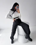 Top damski OLAVOGA HOT 2026 ecru - mawershop