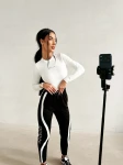 Bluzka damska OLAVOGA FERON 2026 ecru - maWer Fashion