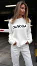 Sweter damski OLAVOGA ALLSA 2026 ecru - mawershop