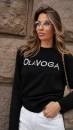 Sweter damski OLAVOGA ALLSA 2026 czarny - mawershop