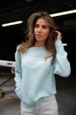 Sweter damski OLAVOGA ALLSA 2026 błękitny - mawershop