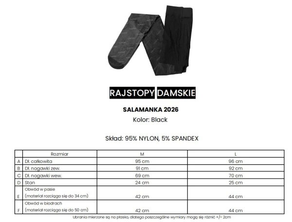 Rajstopy damskie OLAVOGA SALAMANKA 2026 - mawershop