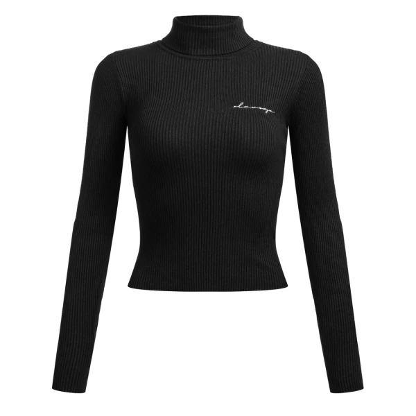 Sweter damski OLAVOGA BLEMENDO 2026 czarny - mawershop