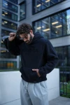 Bluza męska OLAVOGA BEARHOOD 2026 czarna - mawershop