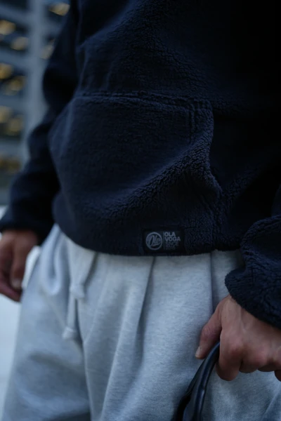 Bluza męska OLAVOGA BEARHOOD 2026 czarna - mawershop