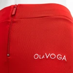 Legginsy damskie OLAVOGA LUXORA 2026 czerwone - mawershop