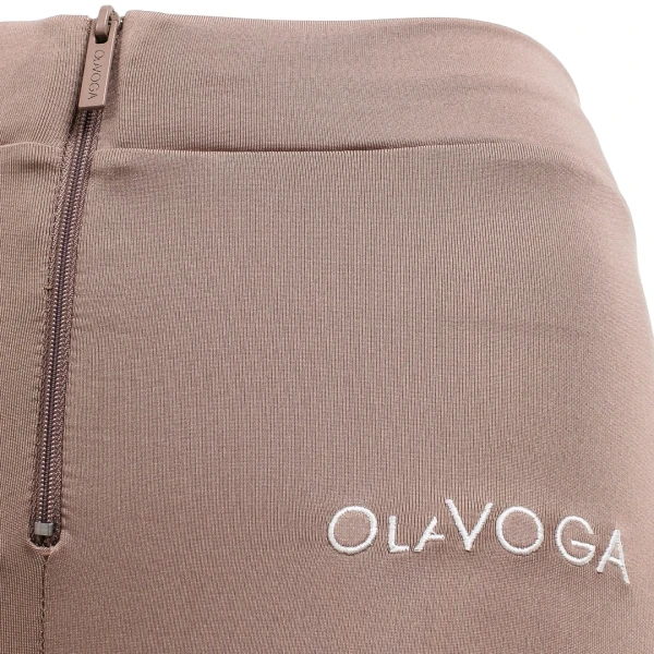 Legginsy damskie OLAVOGA LUXORA 2026 latte - mawershop