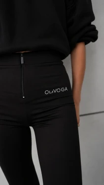 Legginsy damskie OLAVOGA LUXORA 2026 czarne