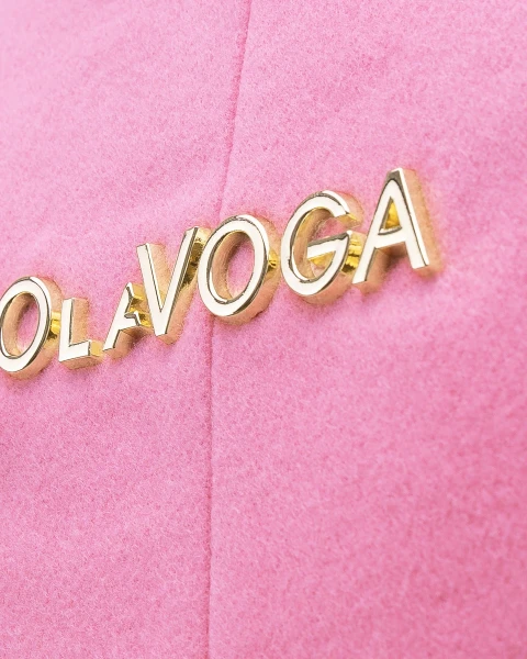 Płaszcz damski OLAVOGA FONAJ 2026 róż- maWer Fashion