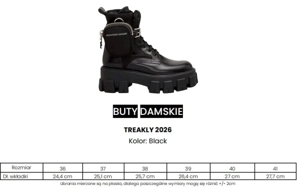 Buty damskie workery OLAVOGA TREAKLY 2026 - mawershop