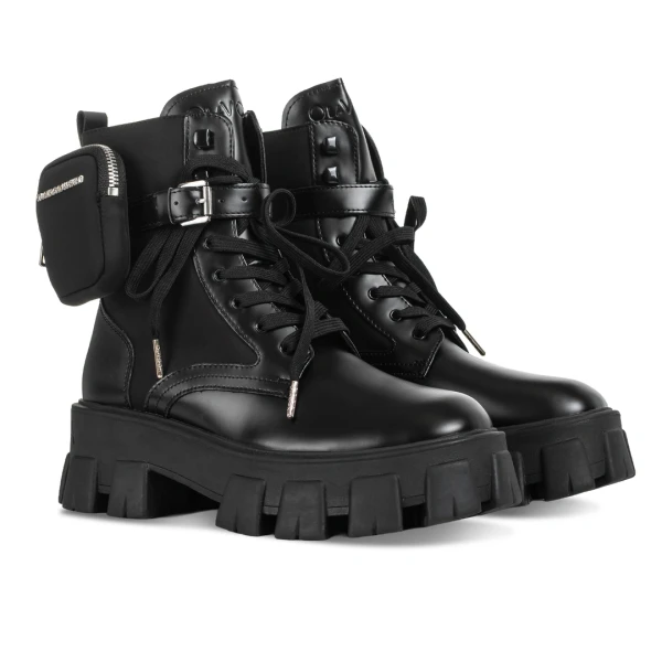 Buty damskie workery OLAVOGA TREAKLY 2026 czarne - mawershop