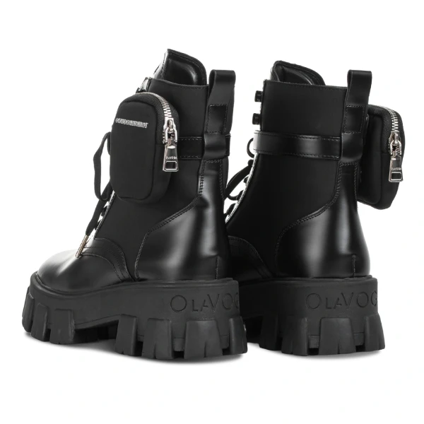 Buty damskie workery OLAVOGA TREAKLY 2026 czarne - mawershop