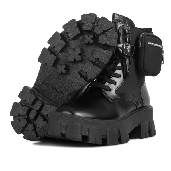 Buty damskie workery OLAVOGA TREAKLY 2026 czarne - mawershop