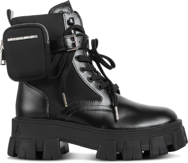 Buty damskie workery OLAVOGA TREAKLY 2026 czarne - mawershop