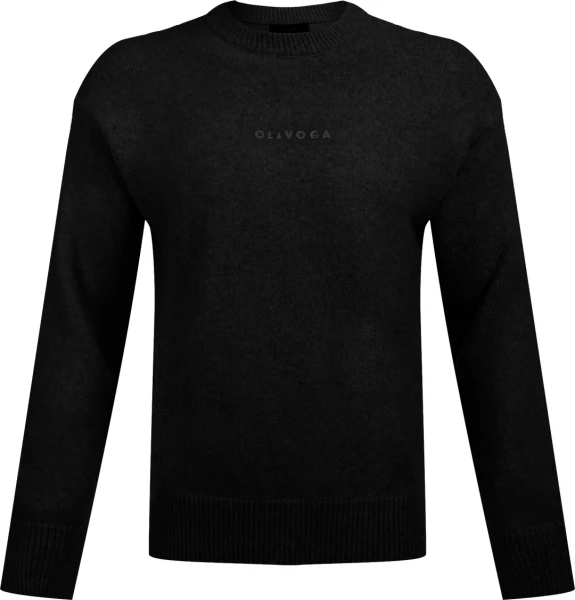 Sweter męski OLAVOGA CAIRO 2026 czarny - mawershop