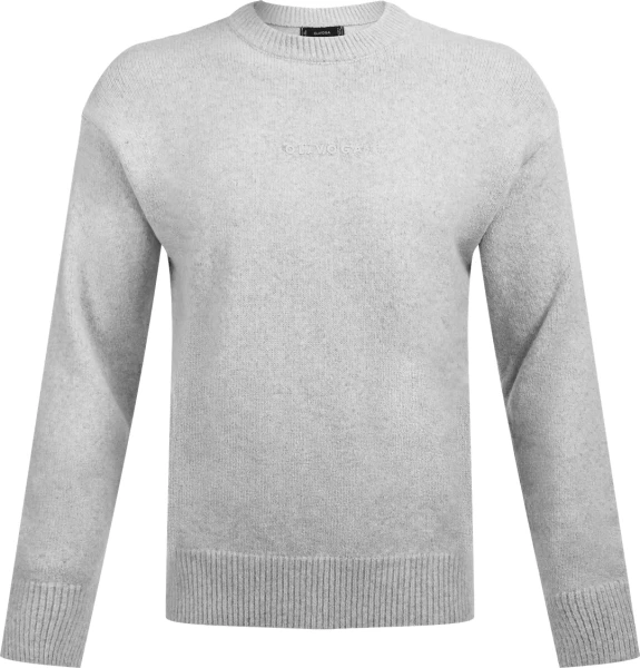 Sweter męski OLAVOGA CAIRO 2026 szary- mawershop