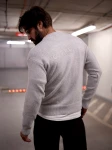 Sweter męski OLAVOGA CAIRO 2026 szary- mawershop