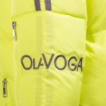 Kurtka damska OLAVOGA FLOORO 2026 limonka - mawershop