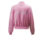 Bluza damska OLAVOGA ROSEA 2026 pudrowy róż - maWer Fashion