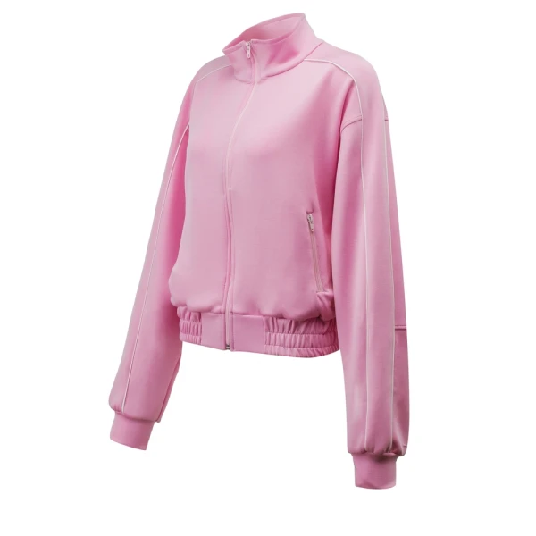 Bluza damska OLAVOGA ROSEA 2026 pudrowy róż - maWer Fashion