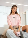 Sweter damski OLAVOGA MOSSI 2026 pudrowy róż - mawershop
