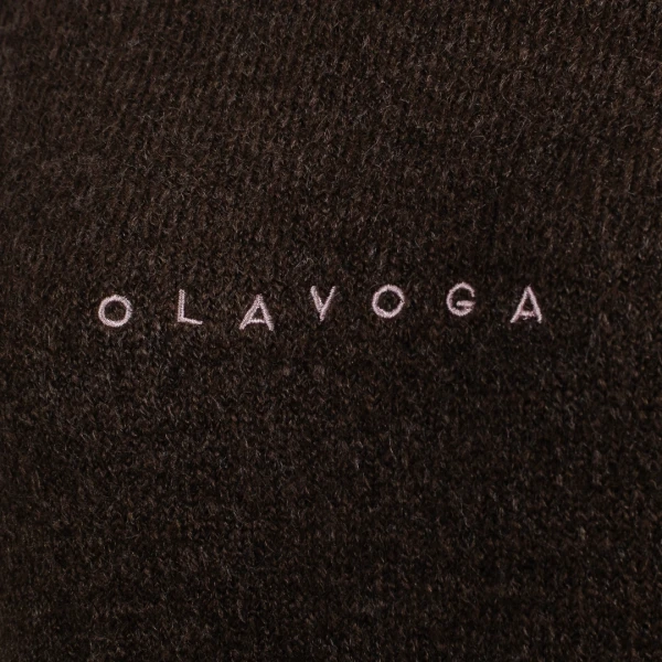 Sweter damski OLAVOGA TALLA 2026 brązowy - mawershop