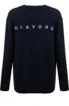 Sweter damski OLAVOGA TALLA 2026 granatowy - mawershop