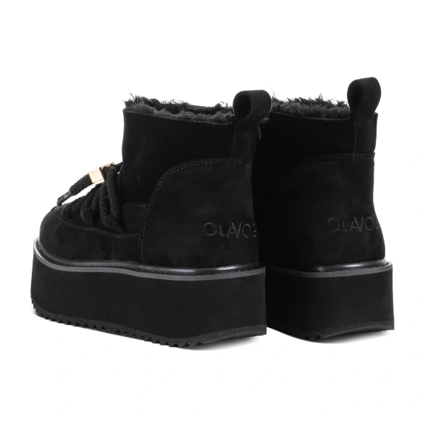 Buty damskie śniegowce OLAVOGA GRANDA 2026 czarne - mawershop