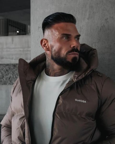 Kurtka męska OLAVOGA OROVIUS 2026 cappuccino - mawershop