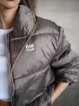 Kurtka damska OLAVOGA YUE 2026 brąz - mawershop