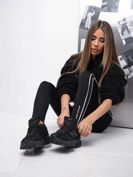 Legginsy damskie OLAVOGA SOFIA 2026 czarne - mawershop