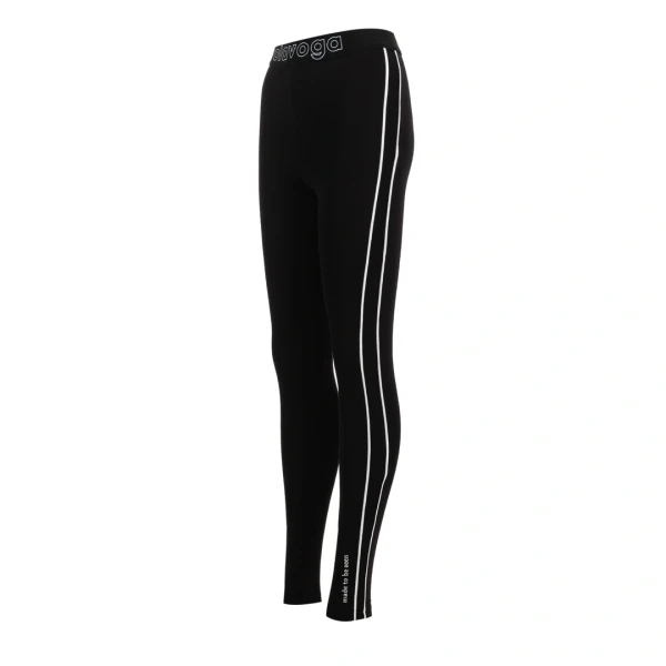 Legginsy damskie OLAVOGA SOFIA 2026 czarne - mawershop
