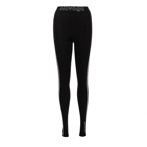 Legginsy damskie OLAVOGA SOFIA 2026 czarne - mawershop