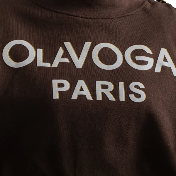 Bluza damska OLAVOGA ONCY 2026 brązowa - mawershop