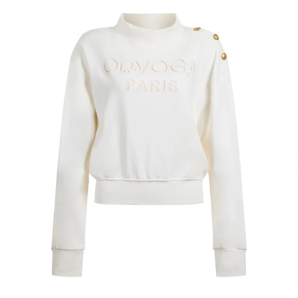 Bluza damska OLAVOGA ONCY 2026 ecru - mawershop