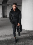 Komplet męski OLAVOGA ELICK 2023 czarny  -  maWer Fashion